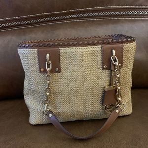 MICHAEL Michael Kors Tan and Brown Tote